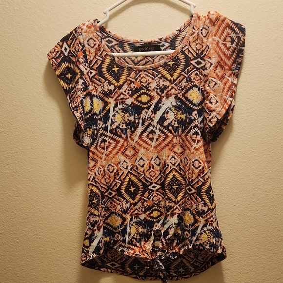 Goddess Tops - Goddess Tribal Blouse Size Small
